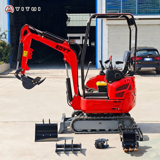 Kubota Engine customized mini Excavator 2.0 tons high quality EURO 5 EPAWith Attachments Multi-Purpose mini excavator