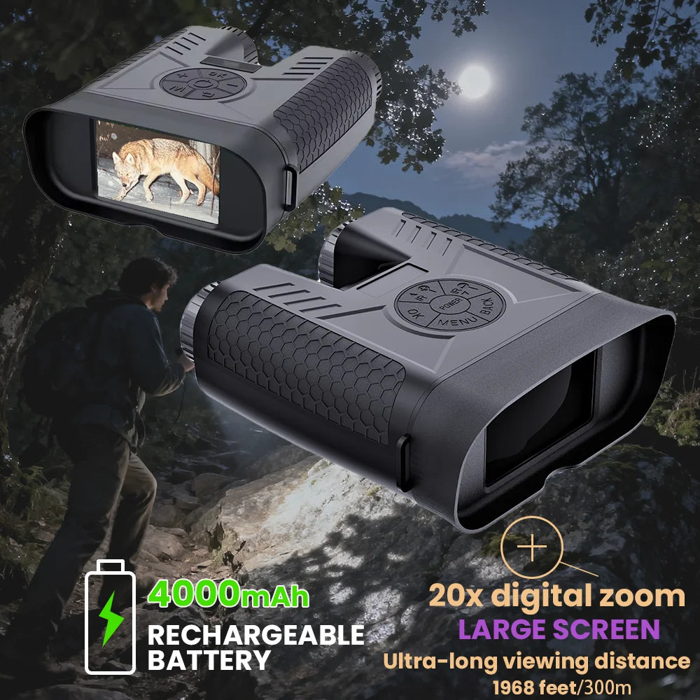 Infrared Night Vision Portable Recorder Binoculars Monocular Tactical Goggles Sight Ran Front Optic Red Dot Quality Scopes Laser