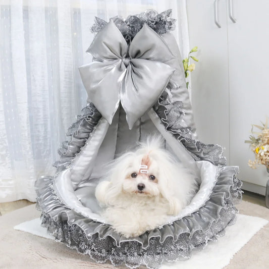 Fashion Pet Dwelling [Multi-functional Transformation] Removable and Washable Pet Kennel Victorian Style for Cats and Dogs