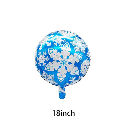 2025 Christmas Ballons Decoration Merry Christmas Candy Cane Foil Balloon Snowman Santa Claus New Year Xmas Party Decor Supplies