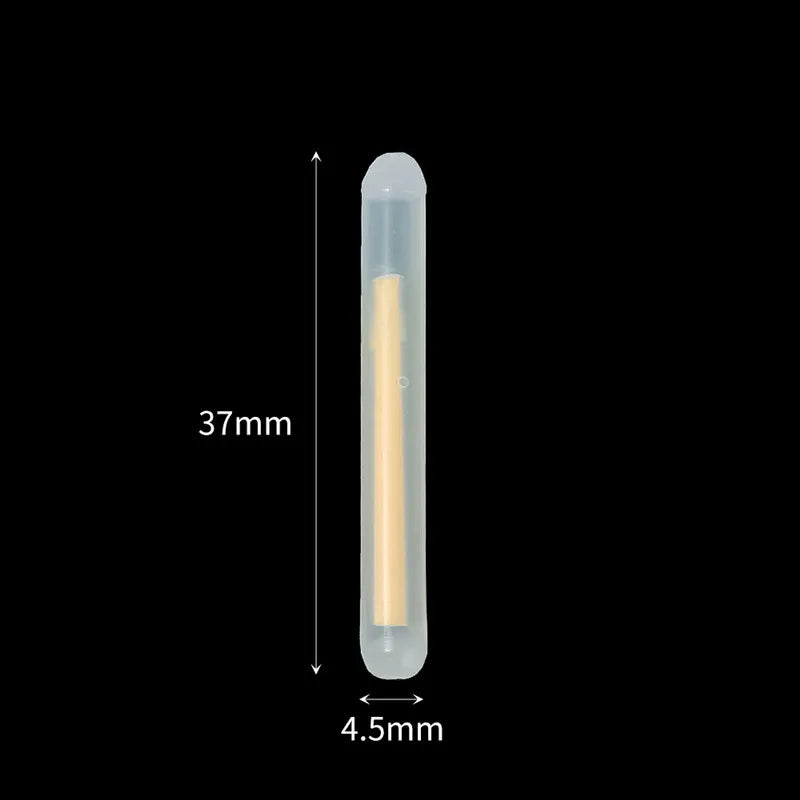 50/100PCS Firefly Fluorescent Rod Light Fishing Floating Rod Light Dark Luminous Rod Outdoor Fishing Fluorescent Rod Light