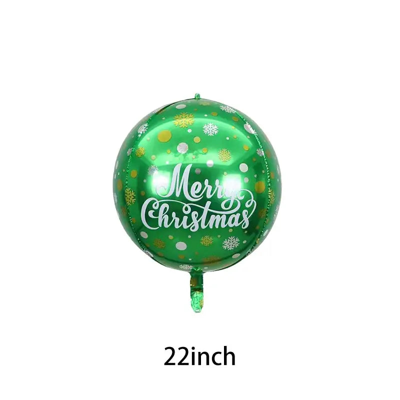 2025 Christmas Ballons Decoration Merry Christmas Candy Cane Foil Balloon Snowman Santa Claus New Year Xmas Party Decor Supplies