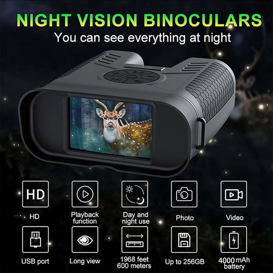 Infrared Night Vision Portable Recorder Binoculars Monocular Tactical Goggles Sight Ran Front Optic Red Dot Quality Scopes Laser