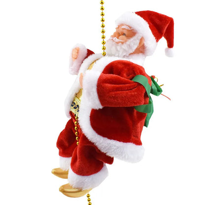 1PC Climbing Beads, Climbing Rope, Santa Claus Doll, Christmas Decorations, Ornaments, Event and Party Supplies, Gifts
