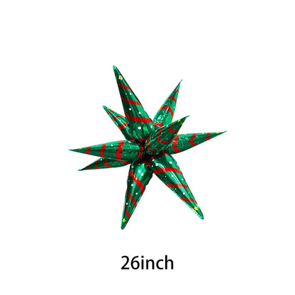 2025 Christmas Ballons Decoration Merry Christmas Candy Cane Foil Balloon Snowman Santa Claus New Year Xmas Party Decor Supplies