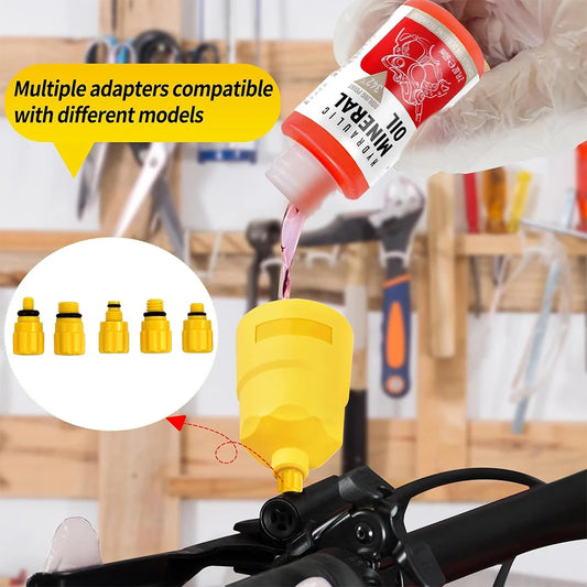 Bicycle Brake Mineral Oil 60ML Bike Hydraulic Disc Brake Oil Bleed Kit For SHIMANO TEKTRO SRAM NUTT Series Brake Repair Tools