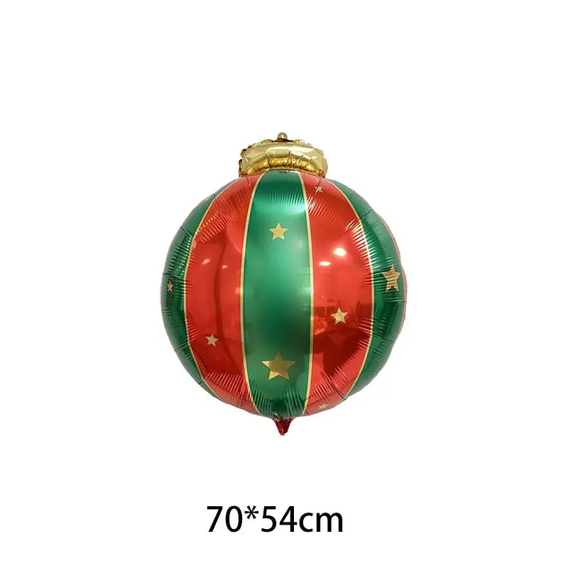 2025 Christmas Ballons Decoration Merry Christmas Candy Cane Foil Balloon Snowman Santa Claus New Year Xmas Party Decor Supplies